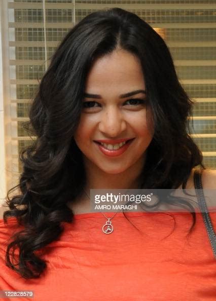 Egyptian Actresses Amy Samir Ghanem Attends A Press Conference For News Photo Getty Images