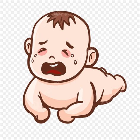 Baby Cry White Transparent Crying Baby Baby Illustration Crying