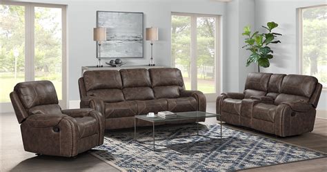 Clayton Reclining Collection Brown Lott Furniture Company