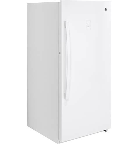 Cu Ft Frost Free Upright Freezer Fuf Smrww By General Electric