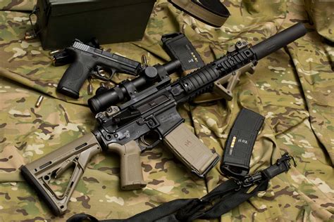 Custom M4 Carbine Assault Rifle Hot Sex Picture