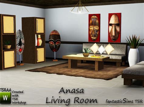 The Sims Resource Anasa Tribal Mask I