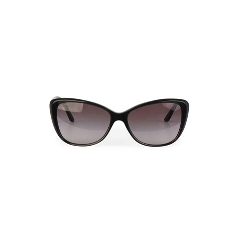 Versace Cat Eye Sunglasses 4264 B Black Luxity