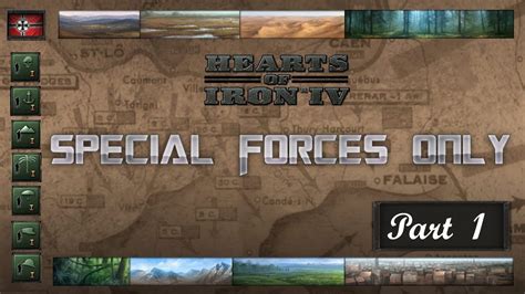 Hoi4 Road To 56 Special Forces Only Challenge Run Part 1 Youtube