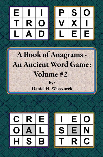 A Book Of Anagrams An Ancient Word Game Volume 2