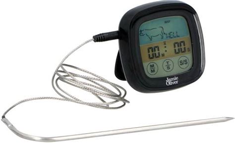 Jamie Oliver Digitale Bbq Thermometer Lcd Touch Screen °c°f