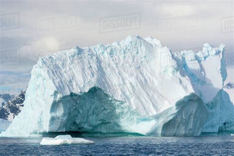 Antarctica Gerlache Strait Iceberg Stock Photo Dissolve