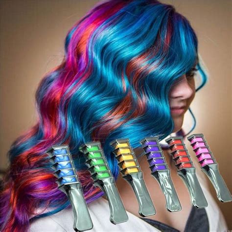 Fashion Design Crayons Hair Color Mascara Dye Hair Color Chalk With