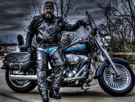Harley Biker Hdr Portrait By Roger Younce Photography Biker Army