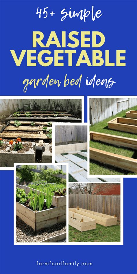 46 Simple Raised Vegetable Garden Bed Ideas 2021