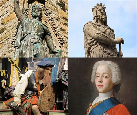 Four Scottish Heroes See The World