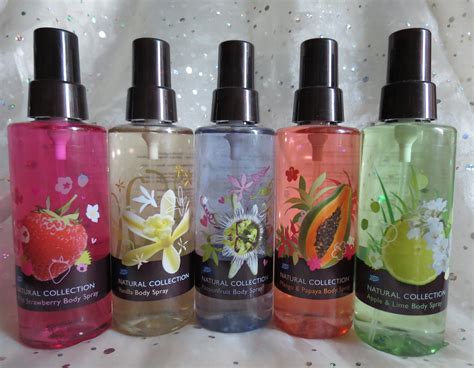 Natural Collection Body Sprays Katherine Mclee