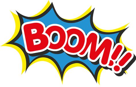 Comic Boom Png Picture Png All Png All
