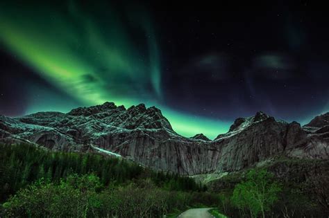 Norway Northern Lights Wallpaper Nature And Landscape Wallpaper Better