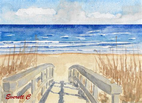 Seashore Watercolors In 2021 Watercolor Artist Watercolor
