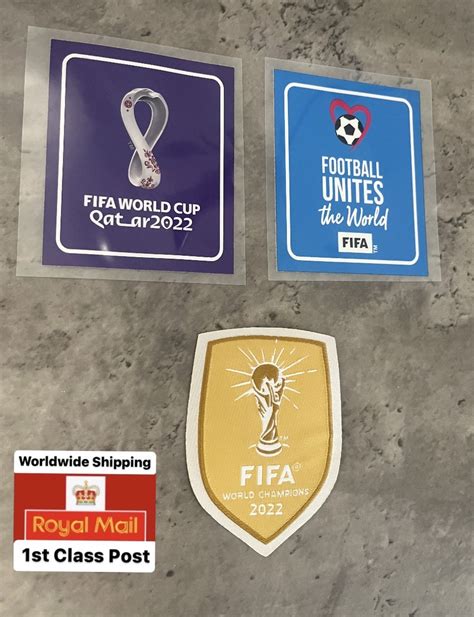 Fifa World Cup Qatar 2022 Sleeve Badge Patch Winners Etsy