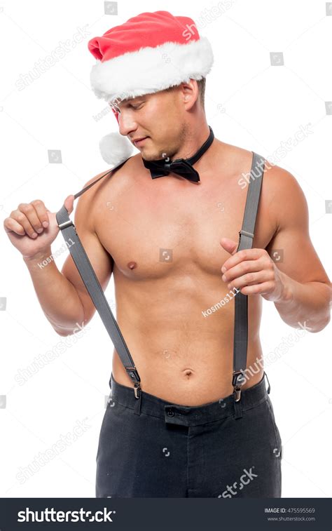 Sexy Waiter Stripper On New Years Stock Photo Shutterstock
