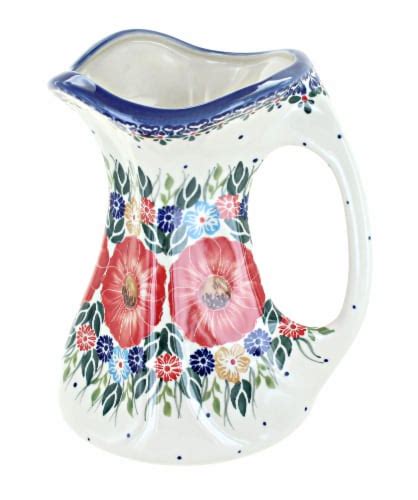 Blue Rose Polish Pottery Amelie Flower Vase 1 Ralphs