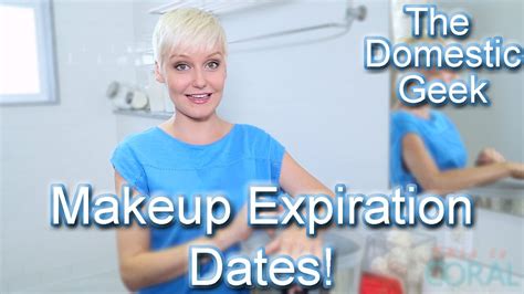 The Domestic Geek Makeup Expiration Dates Youtube