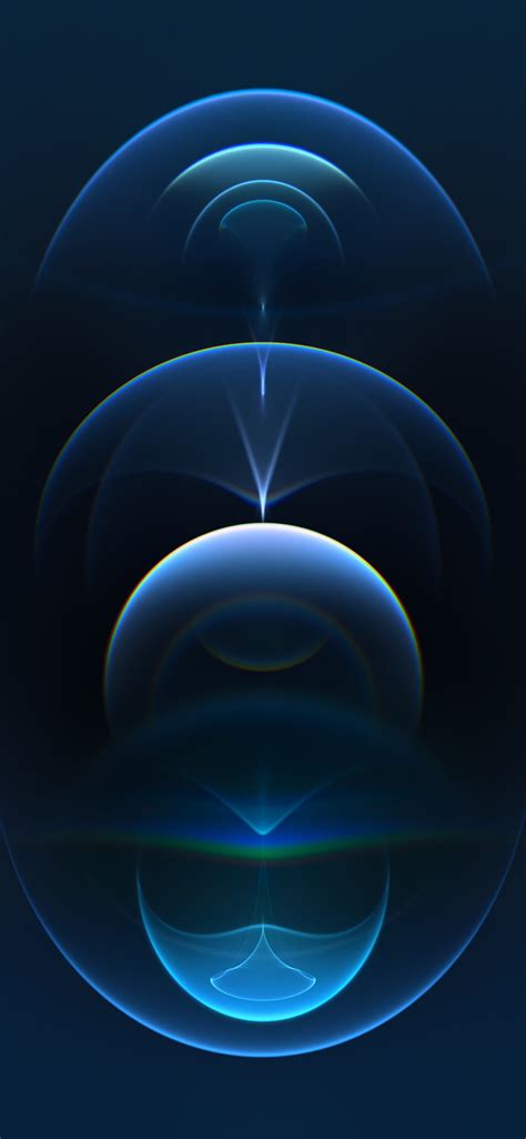 Iphone 12 Pro Resonance Pacific Blue Light Live Wallpaper