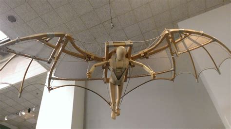 Ornithopter Model Leonardo Da Vinci National Air And Spa Flickr