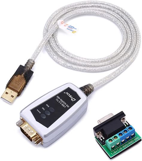 Buy Dtech Usb To Rs422 Rs485 Serial Port Adapter Cable With Ftdi