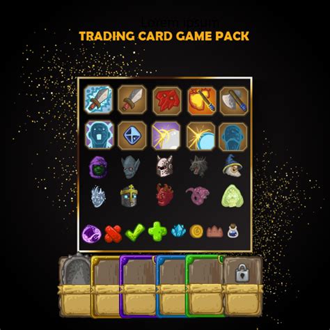 Trading Card Game Pack | GameDev Market