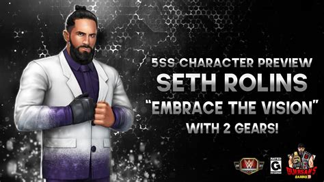 Character Preview Seth Rollins Embrace The Vision With Both Gears