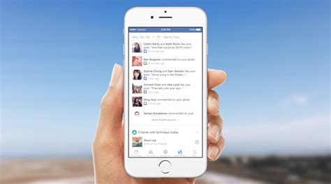 Facebook Des Notifications Enrichies Et Personnalisables Sur Ios Et