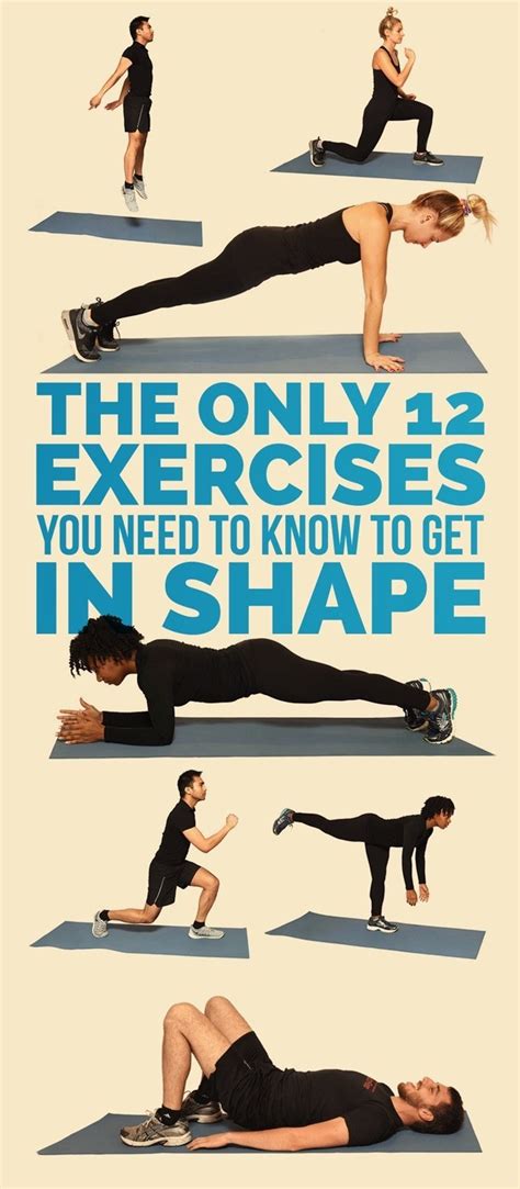 12 Exercises Guaranteed To Get You In Shape 16 Pics