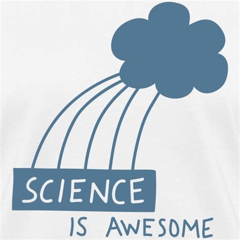 The Beet Farm Science Is Awesome Steel Blue Graphic Womens T Shirt