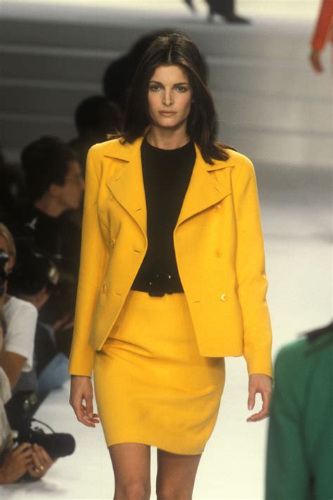 stephanie seymour ralph lauren ready to wear spring summer 1996 fashion upper east side