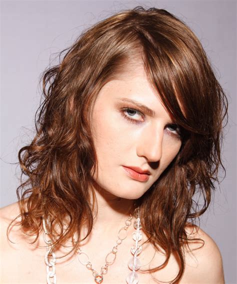Check out our gallery of super sexy hairstyles! Long Wavy Alternative Hairstyle with Side Swept Bangs ...