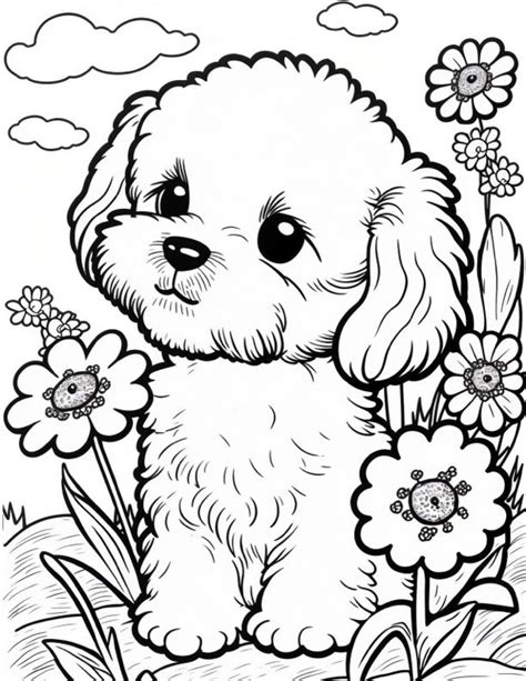 10 Cute Coloring Pages In 2023 Cute Coloring Pages Puppy Coloring