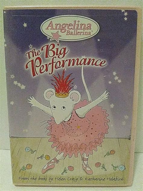 angelina ballerina the big performance dvd 2005 b49 eur 8 08 picclick de