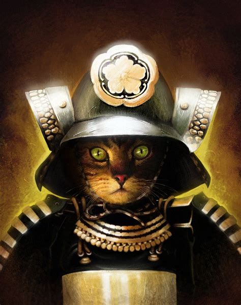 Samurai Cats Cat Art Cat Pics Funny Cat Pictures