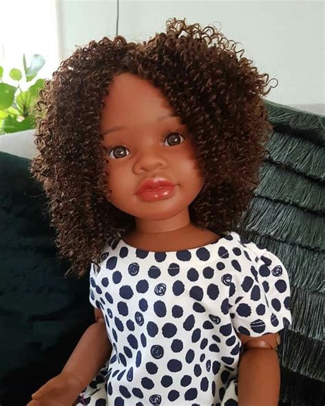 Pin By Vanessa Scales On Black Barbie Natural Hair Doll Black Doll