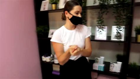 asmr beautiful back massage in krasnodar russia new mic testing youtube