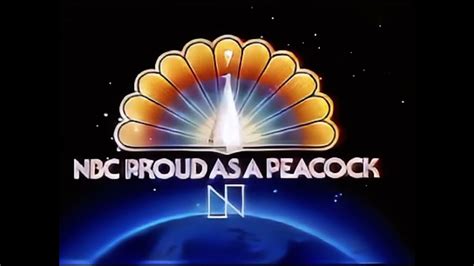 Nbc Proud As A Peacock Jingle 1979 Youtube