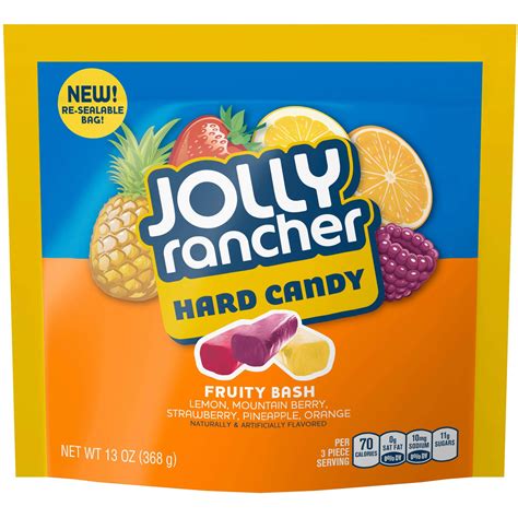 4 Pack Jolly Rancher Fruity Bash Hard Candy Assortment 13 Oz