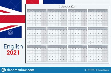 Large Full Year Wall Calendar