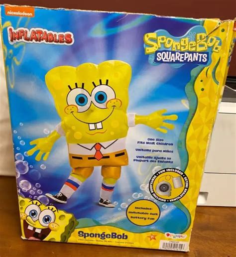 Spongebob Squarepants Inflatable Costume For Sale Picclick