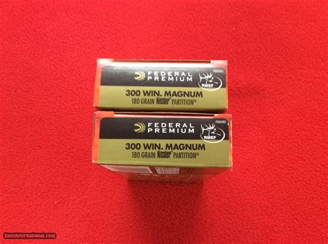 Federal Factor 300 Winchester Magnum Ammunition