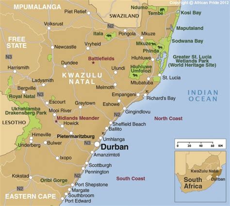 Kwazulu Natal Natal World Heritage Sites