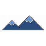 Mountain Snow Icon Clipart Minimal Openclipart Transparent