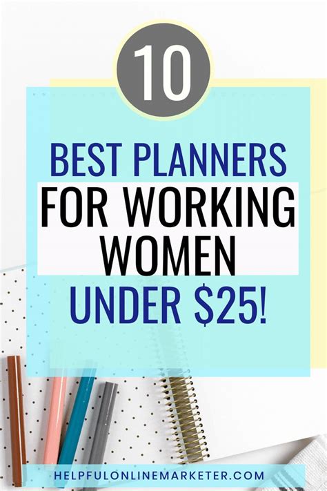 The Best Planners For Working Women Under Helpful Online Marketer