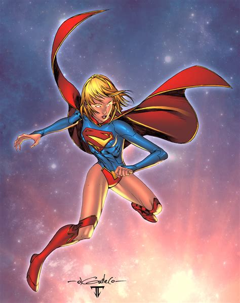 Supergirl Colors By Juan Fernandez By Spiderguile On Deviantart