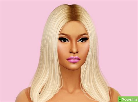Скачать Nicki Minaj от Heartbeat к Sims 4 You Sims