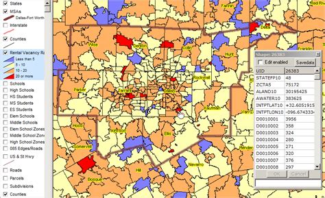 Dallas Area Zip Code Map Maps For You