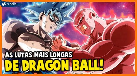 As Lutas Mais Longas De Dragon Ball Youtube